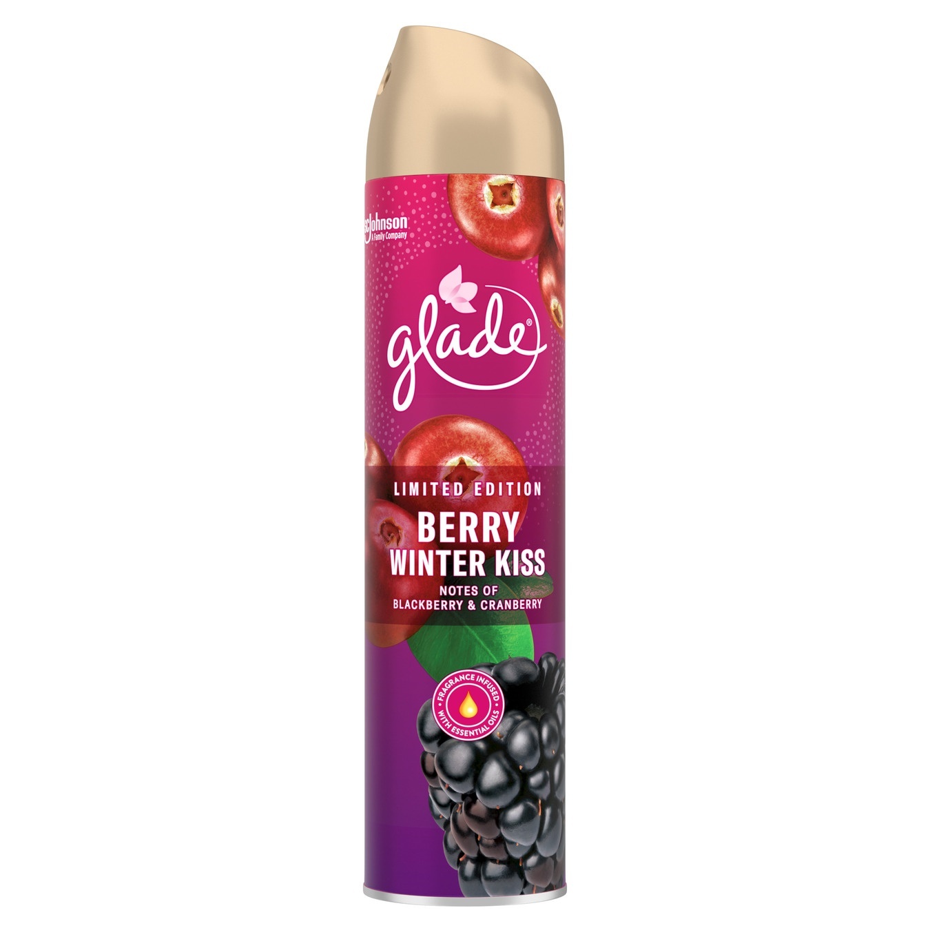 

Освежитель воздуха Glade Berry Winter Kiss 300мл