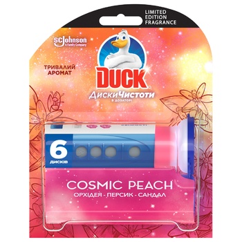 Средство Диски чистоты Duck 38г - купить, цены на Auchan - фото 1