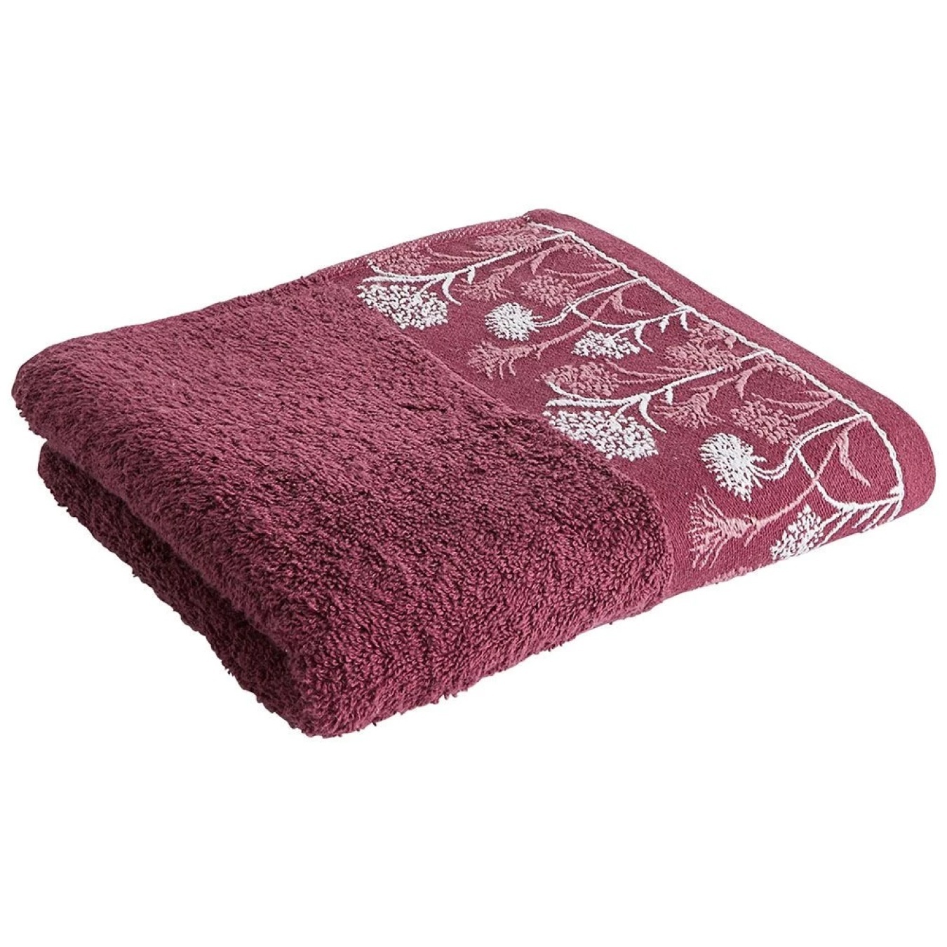 

Полотенце Actuel Бордовое 450 GSM 30*50см