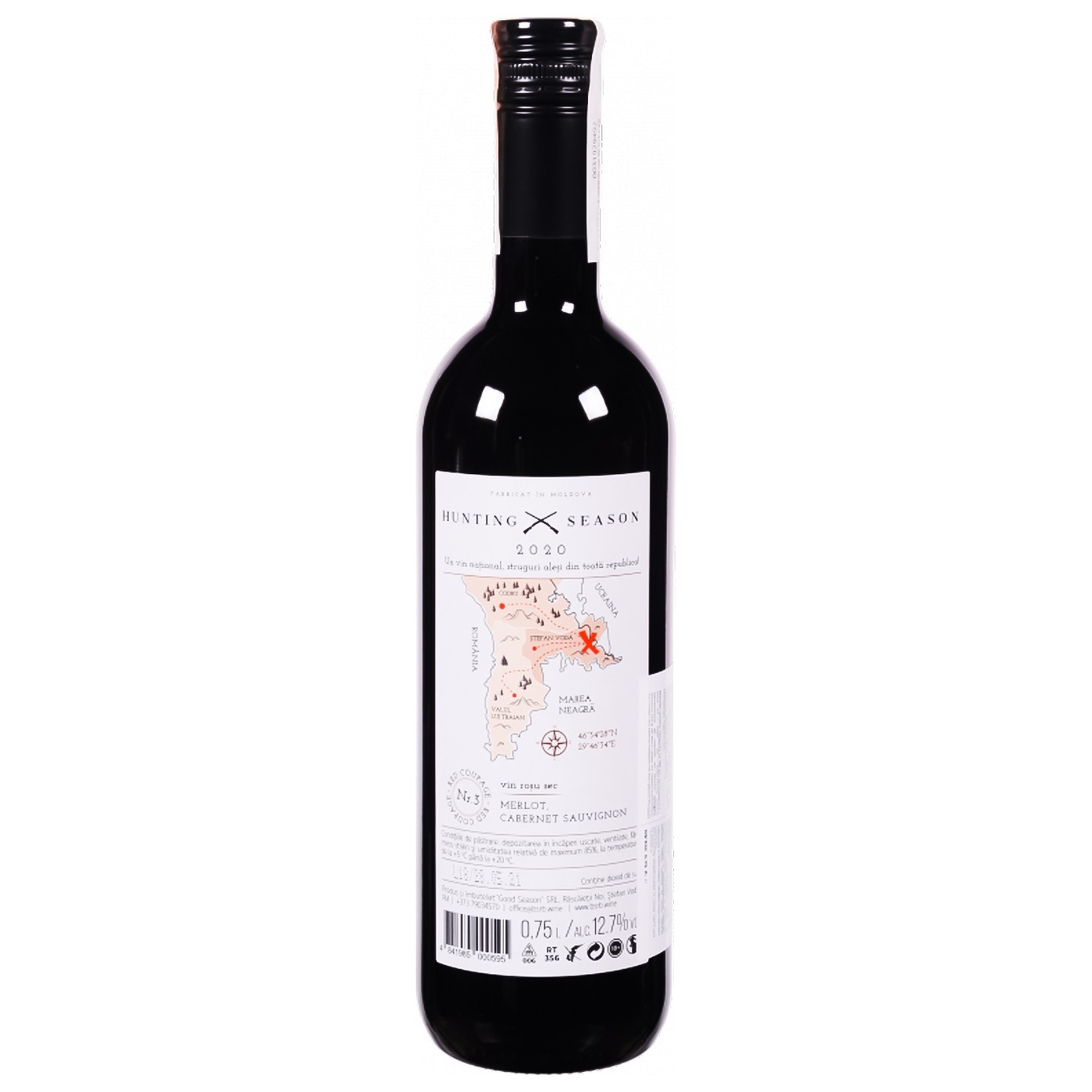 

Вино Hunting Season Nr. 3 2020 червоне сухе 0,75 л 12,7% (Молдова)И595