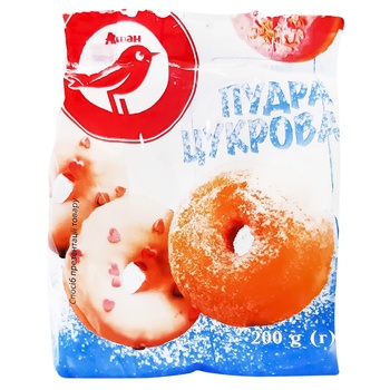 Auchan Powdered Sugar 200g - buy, prices for Auchan - photo 1