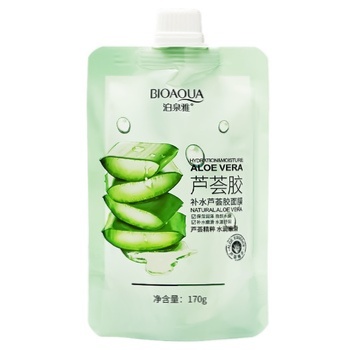 Bioaqua Gel for Face and Body with Natural Aloe Vera Juice 170g - buy, prices for Auchan - photo 1