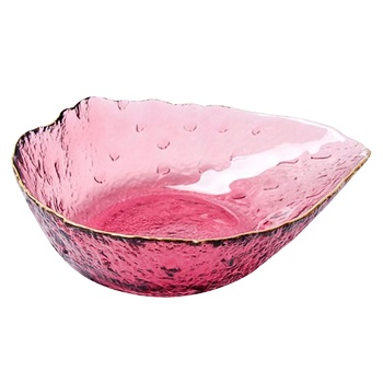 Olens Drop Pink Salad Bowl 21cm - buy, prices for Vostorg - photo 1