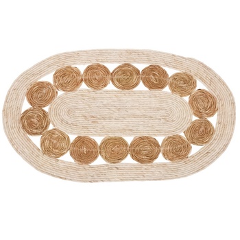 Ковер Кукурузный лист 80*50см - купить, цены на Auchan - фото 1