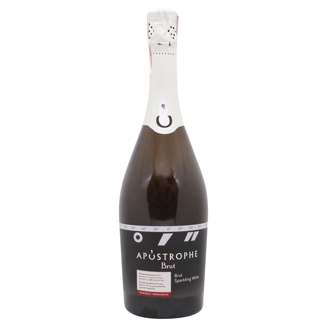 

Вино игристое Apostrophe белое брют 10-13,3% 0,75л