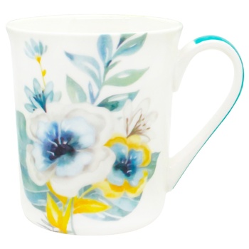 Чашка керамическая Цветы 310мл - купить, цены на КОСМОС - фото 4