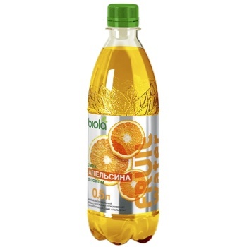 Напиток газированый Biola Fruit Water Апельсин 0,5л - купить, цены на Эпицентр FOOD - фото 1