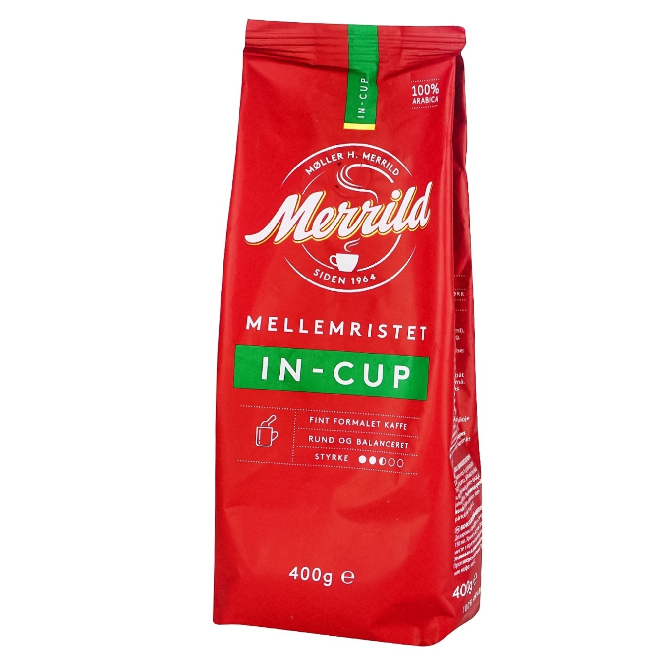 

Кофе Lavazza Merrild In-Cup жареный молотый 400г