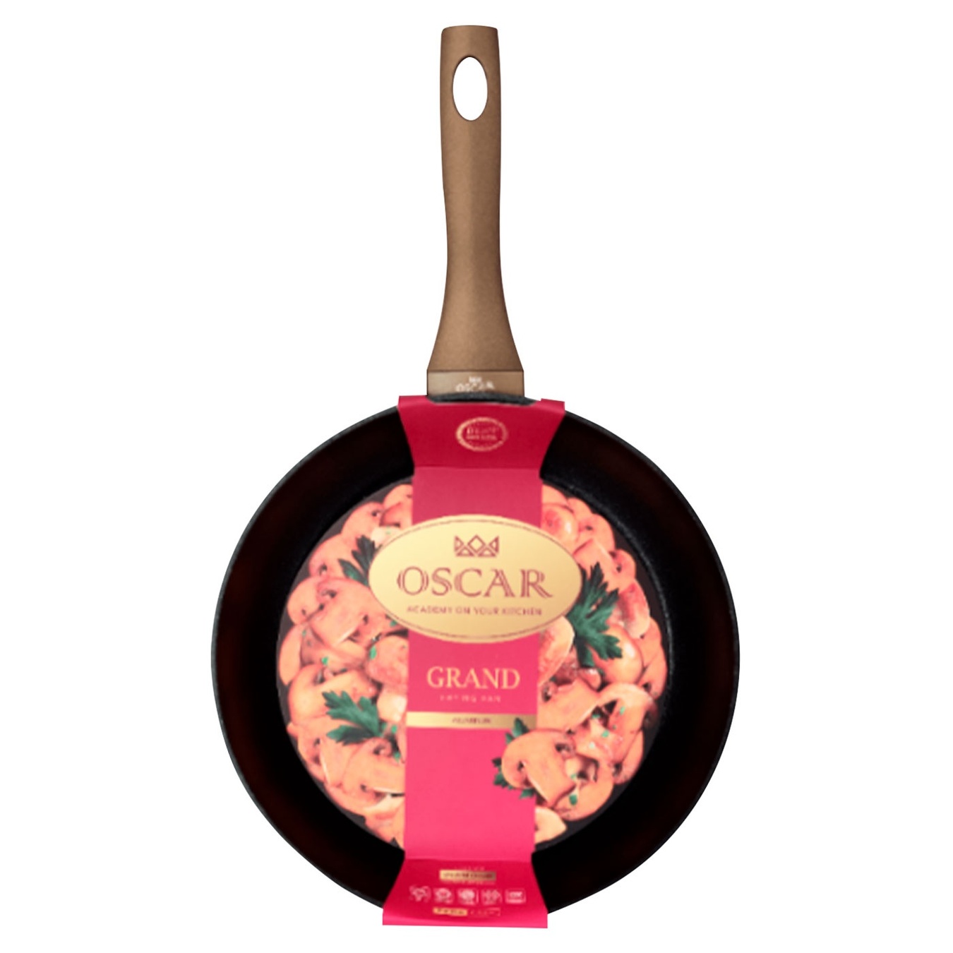 

Сковорода Oscar Grand без крышки 28см