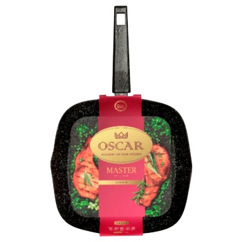 Oscar Master Grill Pan without Lid 28cm - buy, prices for Vostorg - photo 1