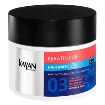 Kayan Keratin Care Mask for Damaged and Dull Hair 200ml