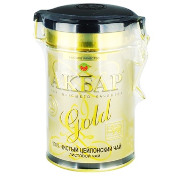 Чай черный Akbar Gold 100г