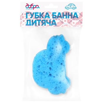 Губка банная Добра Господарочка Машинка детская