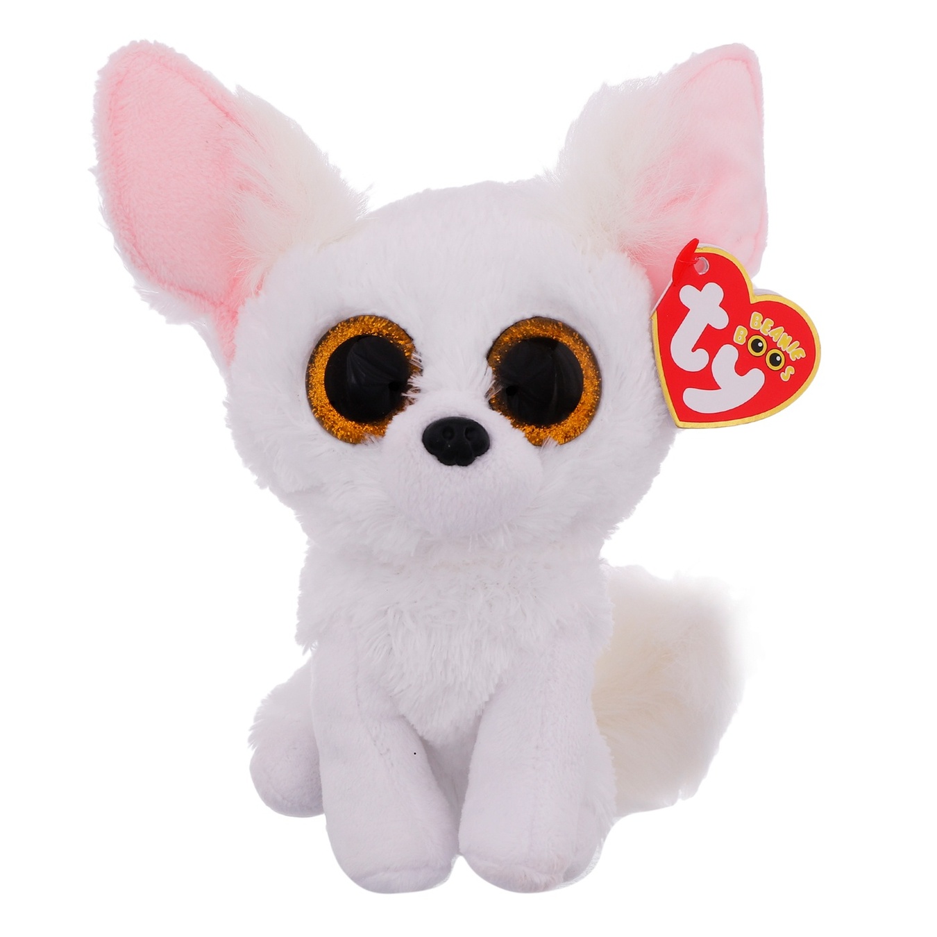 

Игрушка мягкая TY Beanie Boo's Fennec белая лиса 15см