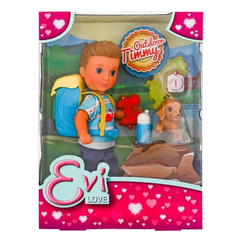 Ляльковийнабір Simba Evi Love Тіммі Прогулянка з улюбленцем з аксесуарами - купити, ціни на Таврія В - фото 2