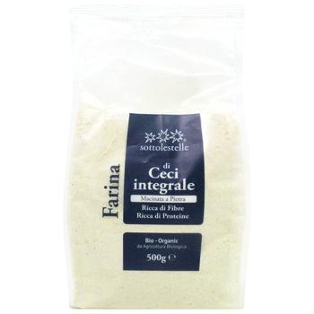 Sottolestelle Wholegrain Chickpea Flour 500g - buy, prices for COSMOS - photo 2