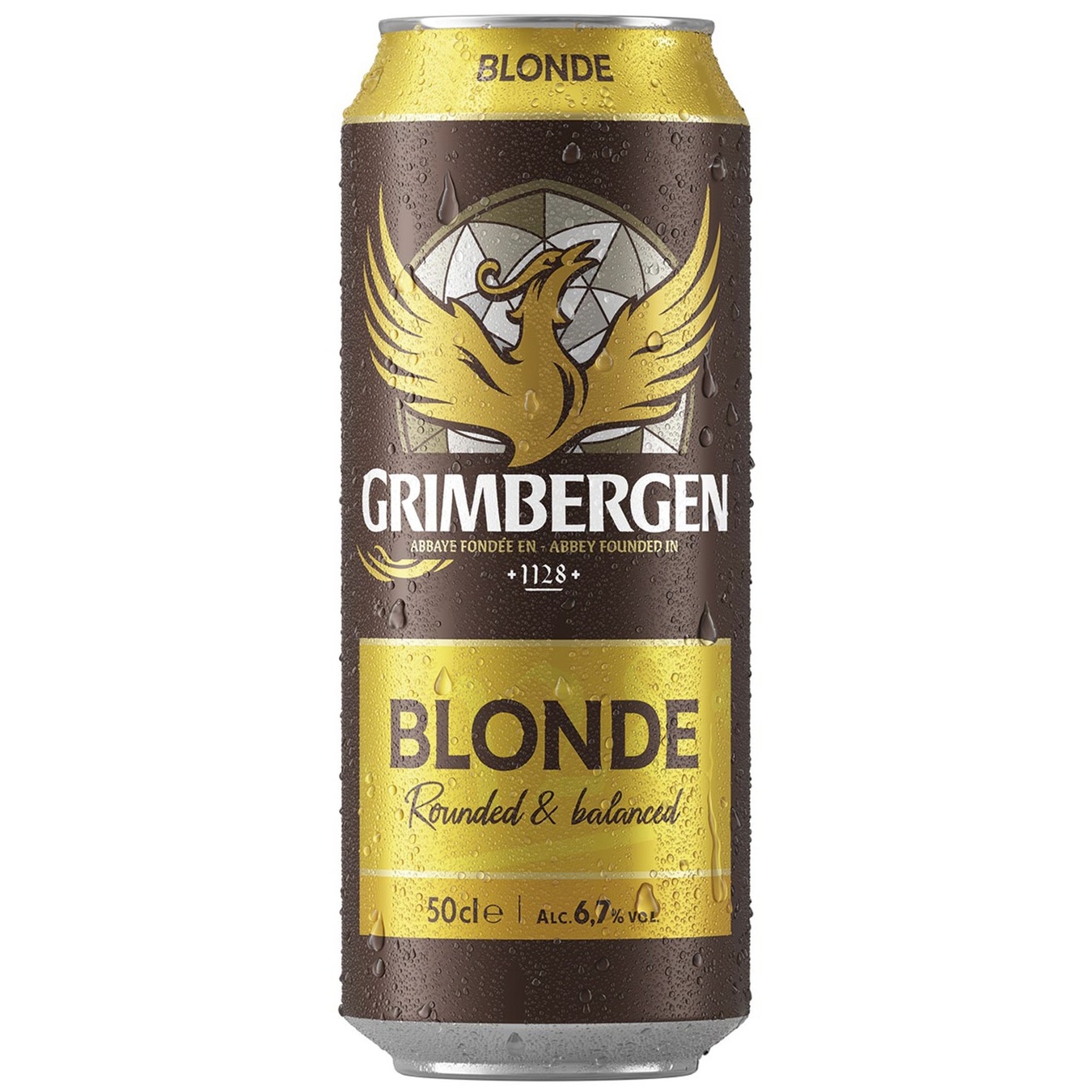 

Пиво Grimbergen Blonde светлое 6,7% 0,5л