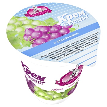 Zarechye With Raisins Cottage Cheese 5% - buy, prices for Vostorg - photo 1