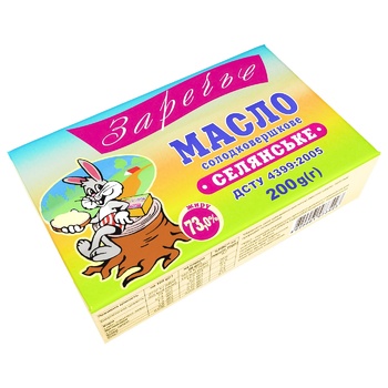Zarichcha Selyanske Butter 73% 200g - buy, prices for Chudo Market - photo 2