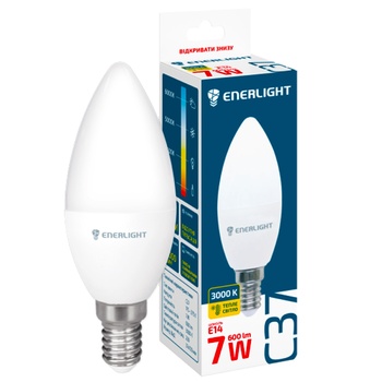 Enerlight LED Lamp 7W E14 C37 - buy, prices for Tavria V - photo 1