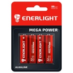Enerlight Mega Power Alkaline AA BLI 4 Battery