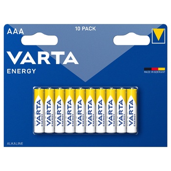 VARTA Energy AAA BLI Battery 10pcs - buy, prices for NOVUS - photo 1