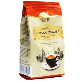 Кофе Wiener Kaffee Старого Львова На Завтрак молотый 200г - купить, цены на Auchan - фото 1