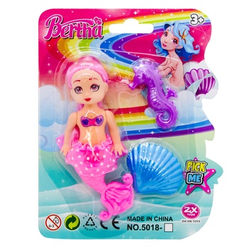 UT Mermaid Doll with Accessories 6 Colors in Assortment - buy, prices for Tavria V - photo 3