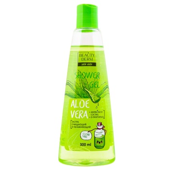 Beauty Derm Aloe Vera Shower Gel 300ml - buy, prices for Auchan - photo 1