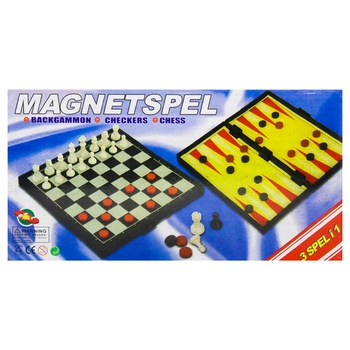 Plastic Chess Board Game with Magnet 24x12.5cm - buy, prices for Tavria V - photo 2