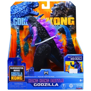 Игрушечная Фигурка Godzilla Vs Kong Годзилла с боевыми ранами и лучом 35353 - купить, цены на КОСМОС - фото 2