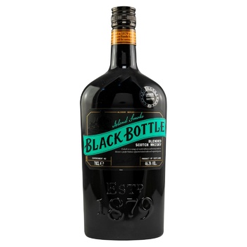 Виски Black Bottle 46,3% 0,7л - купить, цены на Cупермаркет "Харьков" - фото 1