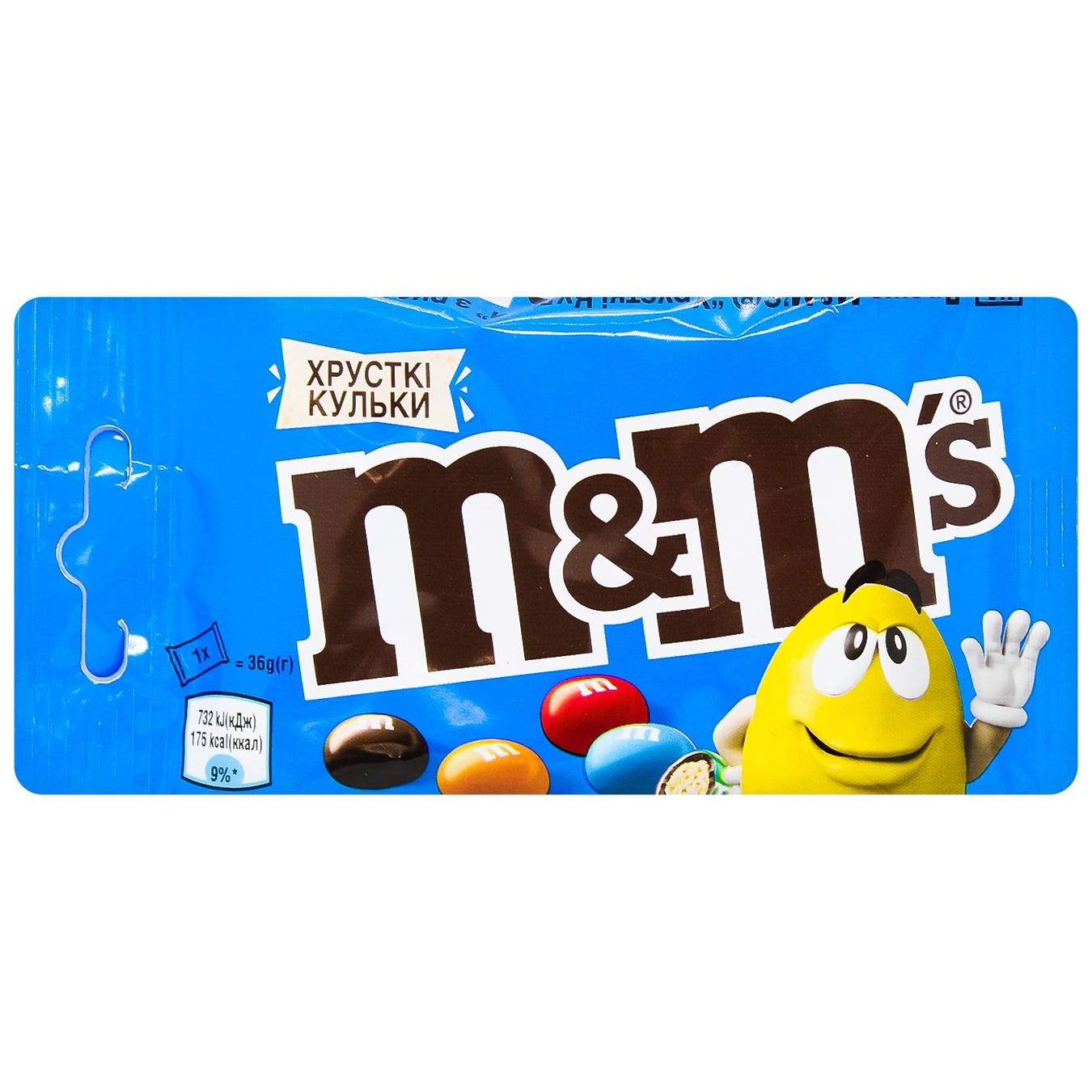 

Драже M&M`s з рисовими кульками у молочному шокколаді 36г х24