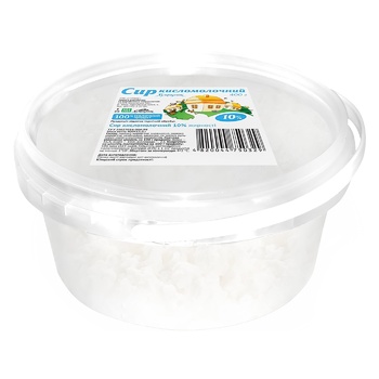 Khutorok Cottage Cheese 10% 400g