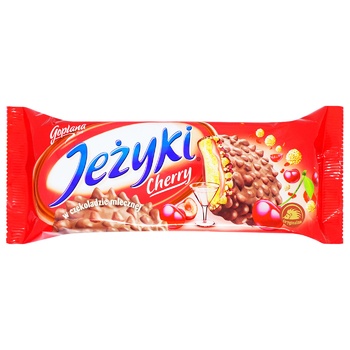 Colian Jezyk Cookies with Cherry Flavor 140g - buy, prices for COSMOS - photo 1