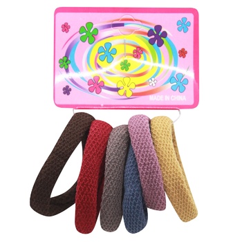 Резинки для волосся Зед 6шт - купити, ціни на ЕКО Маркет - фото 1