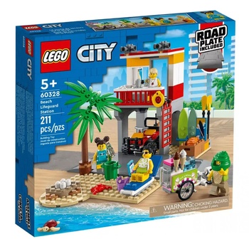 Lego City Beach Lifegurad Station Building Set 60328 - buy, prices for METRO - photo 1