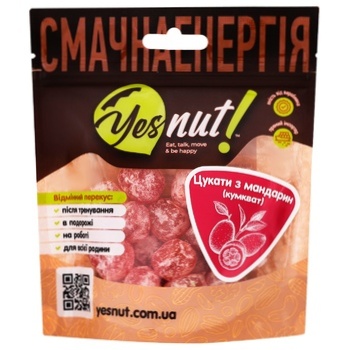 Цукаты из мандаринов Yesnut! 100г - купить, цены на КОСМОС - фото 1