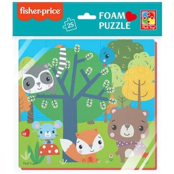 Пазлы Fisher Price Лесные жители мягкие 22*23см - купить, цены на Таврия В - фото 1