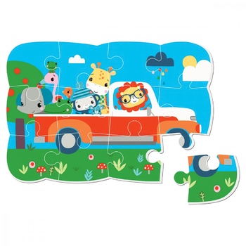 Пазлы Vladi Toys Fisher Price Веселое Путешествие магнитные А5 - купить, цены на - фото 2