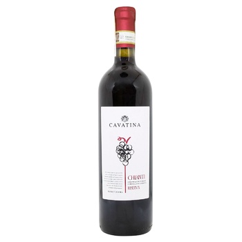 Вино Schenk Cavatina Chianti Riserva красное сухое 13% 0,75л - купить, цены на ULTRAMARKET - фото 1