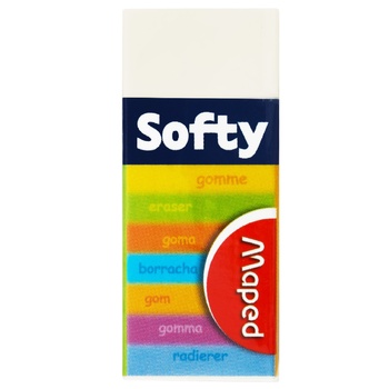 Maped Softy Eraser in Cardboard Holder