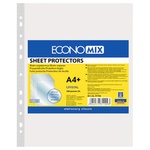 Файл-конверт Economix Crystal глянец А4+ 100шт