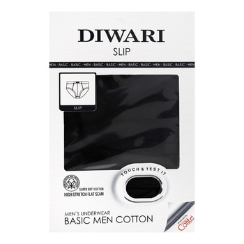 Diwari Basic Slip Men's Underwear s.S Black - buy, prices for - photo 1