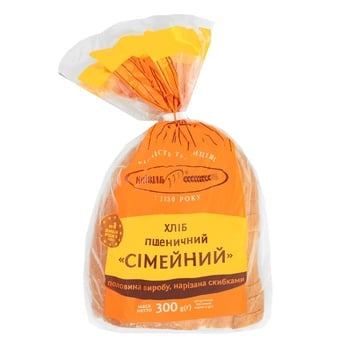 Kyivkhlib Family Half Sliced Wheat Bread 300g - buy, prices for Tavria V - photo 2