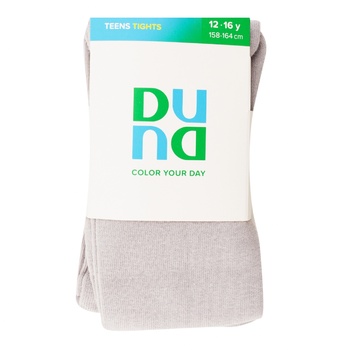 Duna Children's Tights s.158-164 Light Gray - buy, prices for - photo 1