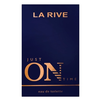 Туалетная вода La Rive Just On Time мужская 100мл - купить, цены на Идеал - фото 1