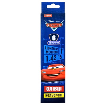 1 Veresnya Cars Pencils 6 colors - buy, prices for - photo 1