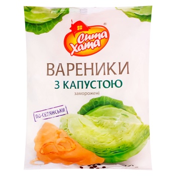 Вареники Сита Хата с капустой 900г - купить, цены на Auchan - фото 1