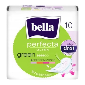 Bella Perfecta Ultra Green Hygienical Pads 10pcs